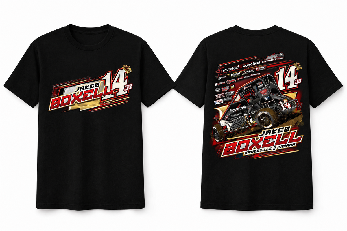 ‘25 Black T-Shirt X 4 Kings Racing
