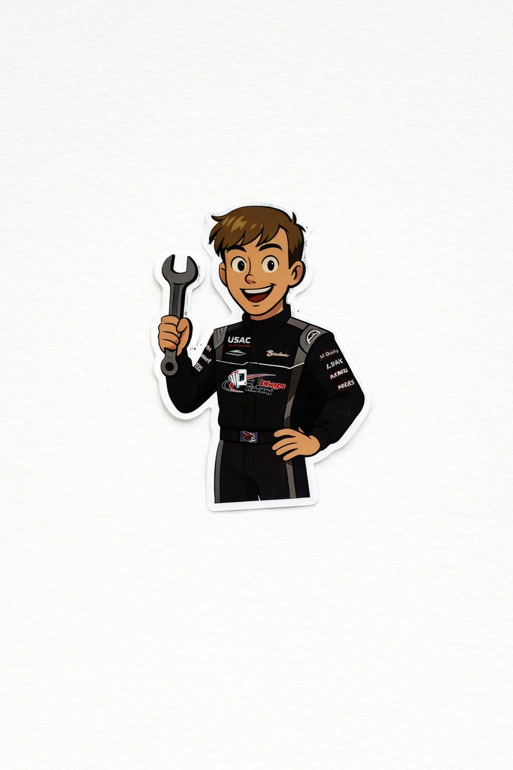 Wrench Sticker