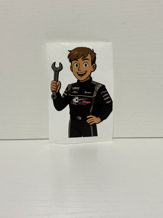 Wrench Sticker